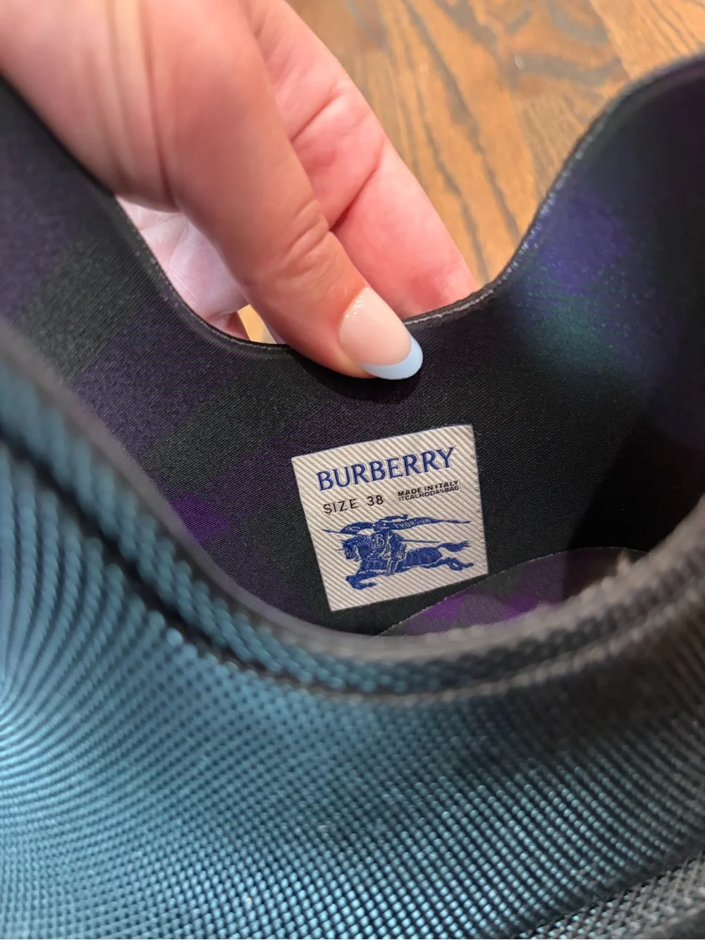 BURBERRY Marsh Ankle Black Rubber Rain Boots